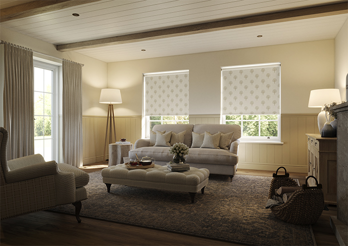 Emily Bond Yew Tree, Linen - Roller Blind - Image 7
